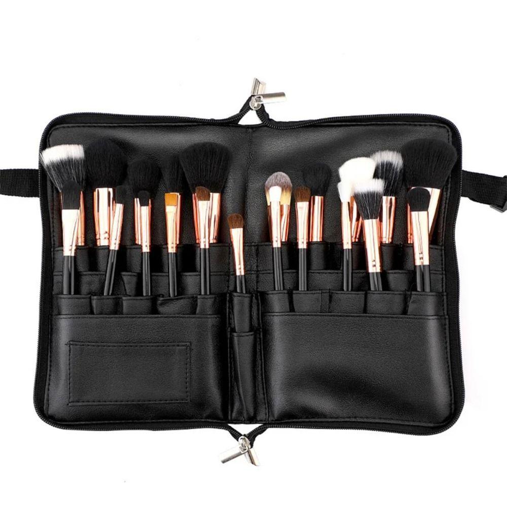 Large Capacity Makeup Brushes Waist Bag 24 Pockets Travel Brush Organizer Makeup Artist чорний
Large Capacity Makeup Brushes Waist Bag 24 Pockets Travel Brush Organizer Makeup Artist чорний