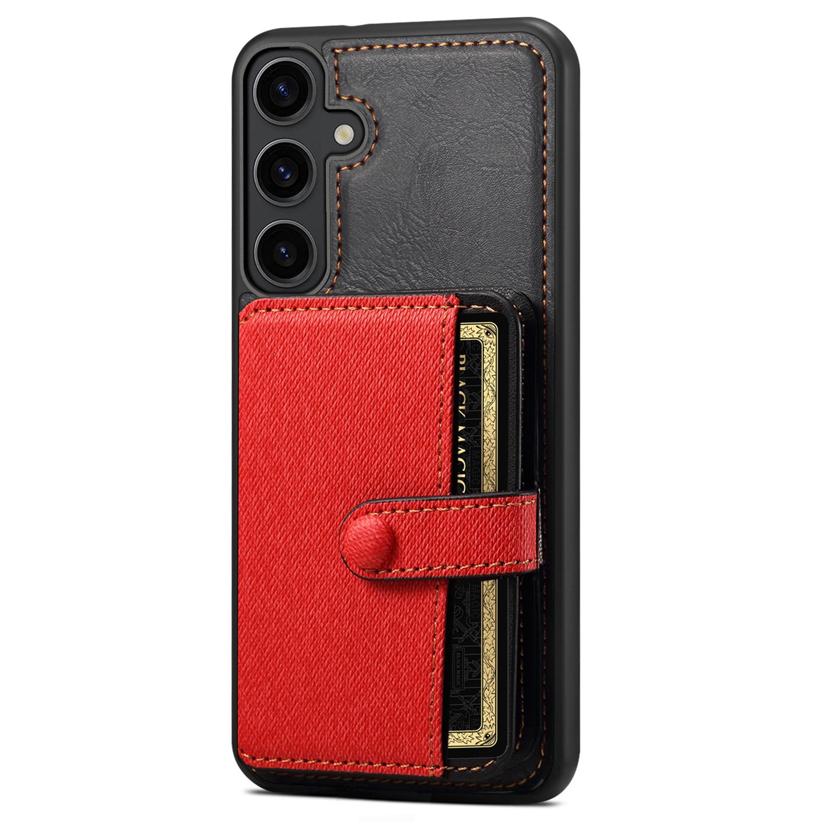 ESEBLE For Samsung Galaxy S24 Case PU Leather Coated PC+TPU Phone Cover Card Slots Kickstand C
ESEBLE For Samsung Galaxy S24 Case PU Leather Coated PC+TPU Phone Cover Card Slots Kickstand C