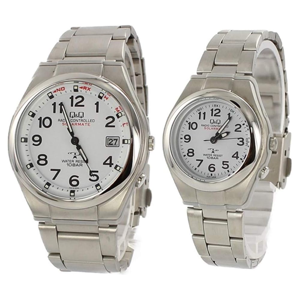 Citizen Q&Q Analog Solar Pair Watch 10 ATM Water Resistant Unisex Battery Free Time Adjustment Receiver
Citizen Q&Q Analog Solar Pair Watch 10 ATM Water Resistant Unisex Battery Free Time Adjustment Receiver