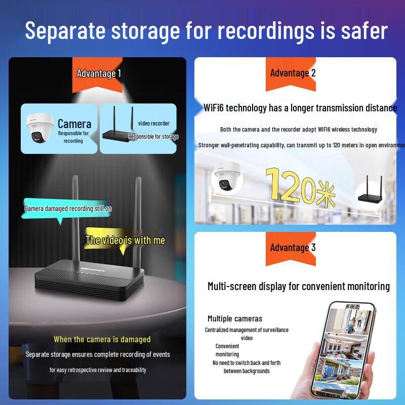 HIKVISION K44H-LWPT 4MP Wireless Pan/Tilt Indoor Security Camera
HIKVISION K44H-LWPT 4MP Wireless Pan/Tilt Indoor Security Camera