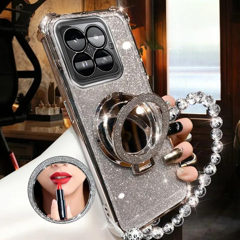 Shockproof GLITTER Plating Crystal Bracelet Magsafe Phone Holder Case For Xiaomi Mi 14 13 12 Pro Cover Mi 12 Pro серебряный
Shockproof GLITTER Plating Crystal Bracelet Magsafe Phone Holder Case For Xiaomi Mi 14 13 12 Pro Cover Mi 12 Pro серебряный