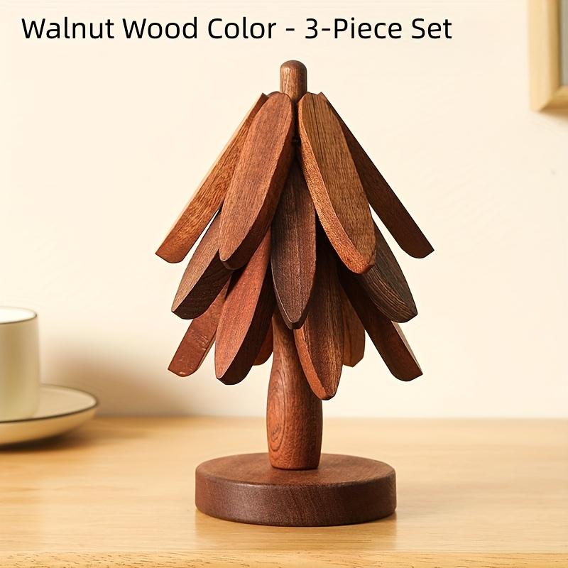 1pc Creative Leaf Insulation Tree | Wooden Heat-Resistant Coasters for Kitchen and Dining, Christmas Tree Design
1pc Creative Leaf Insulation Tree | Wooden Heat-Resistant Coasters for Kitchen and Dining, Christmas Tree Design