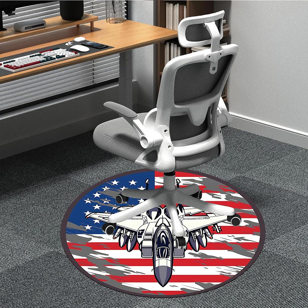 1pc Fighter Jet Chair Carpet for Office, Indoor Non-Slip Polyester Fiber Carpet, Machine Washable, Durable Construction yy251205114 80cm by 80cm
1pc Fighter Jet Chair Carpet for Office, Indoor Non-Slip Polyester Fiber Carpet, Machine Washable, Durable Construction yy251205114 80cm by 80cm