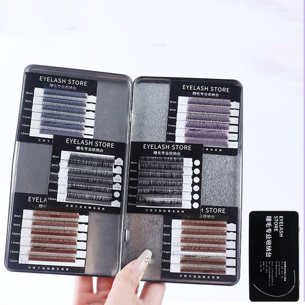 Reusable 6Pcs Magnetic Eyelash Display Board False Eyelash Holder Case Eyelash Extension
Reusable 6Pcs Magnetic Eyelash Display Board False Eyelash Holder Case Eyelash Extension