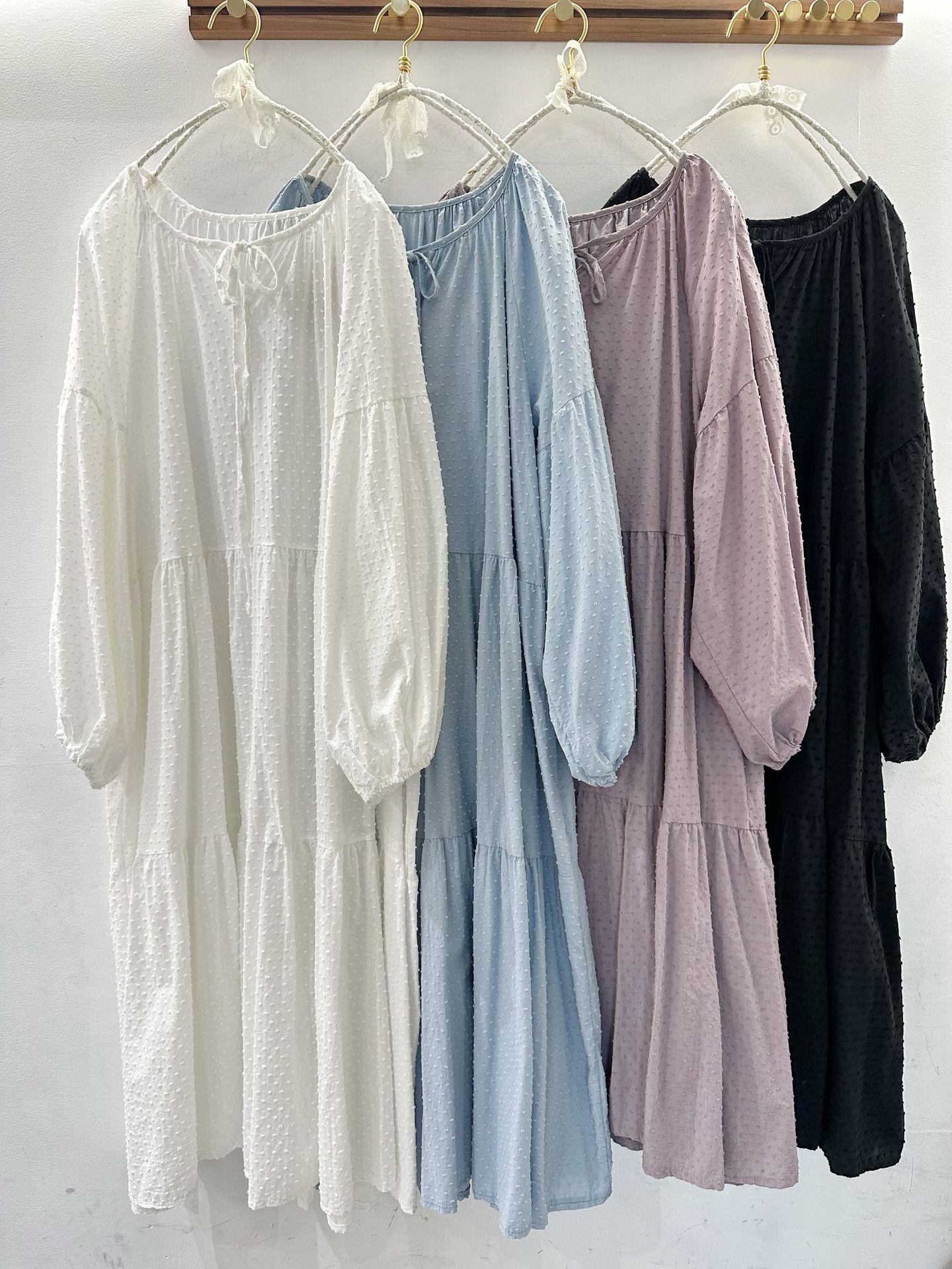 Spring Mori Girl Sweet Crinkle Cotton Long Sleeve Casual Dress - Women s Loose Lace-up Age-Reducing Skirt One Size светло-фиолетовый
Spring Mori Girl Sweet Crinkle Cotton Long Sleeve Casual Dress - Women s Loose Lace-up Age-Reducing Skirt One Size светло-фиолетовый