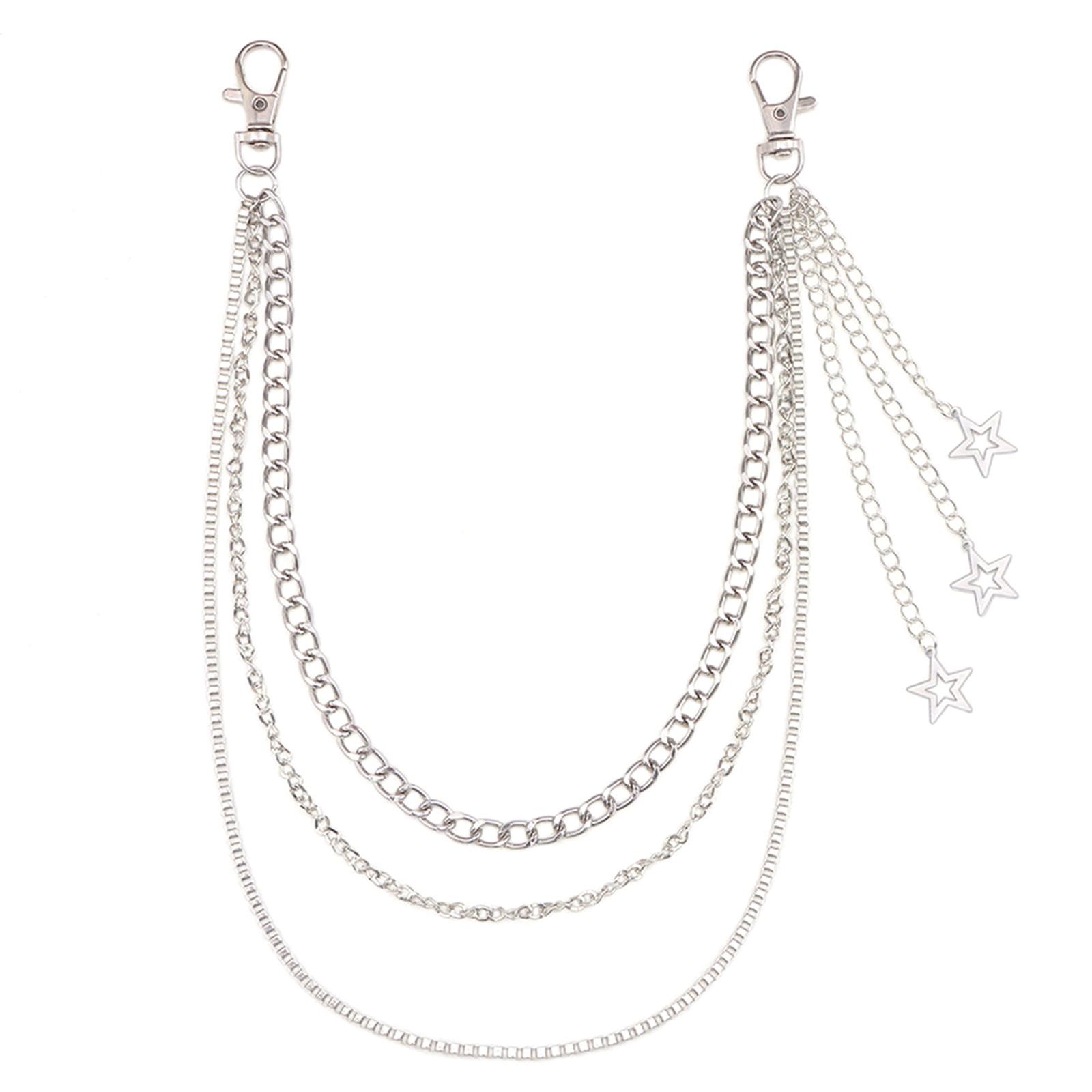 Hip Hop Style Punk Jeans Chain With Star Charm Metal Waist Decoration For Girls Street Clothing Jewelry 1
Hip Hop Style Punk Jeans Chain With Star Charm Metal Waist Decoration For Girls Street Clothing Jewelry 1