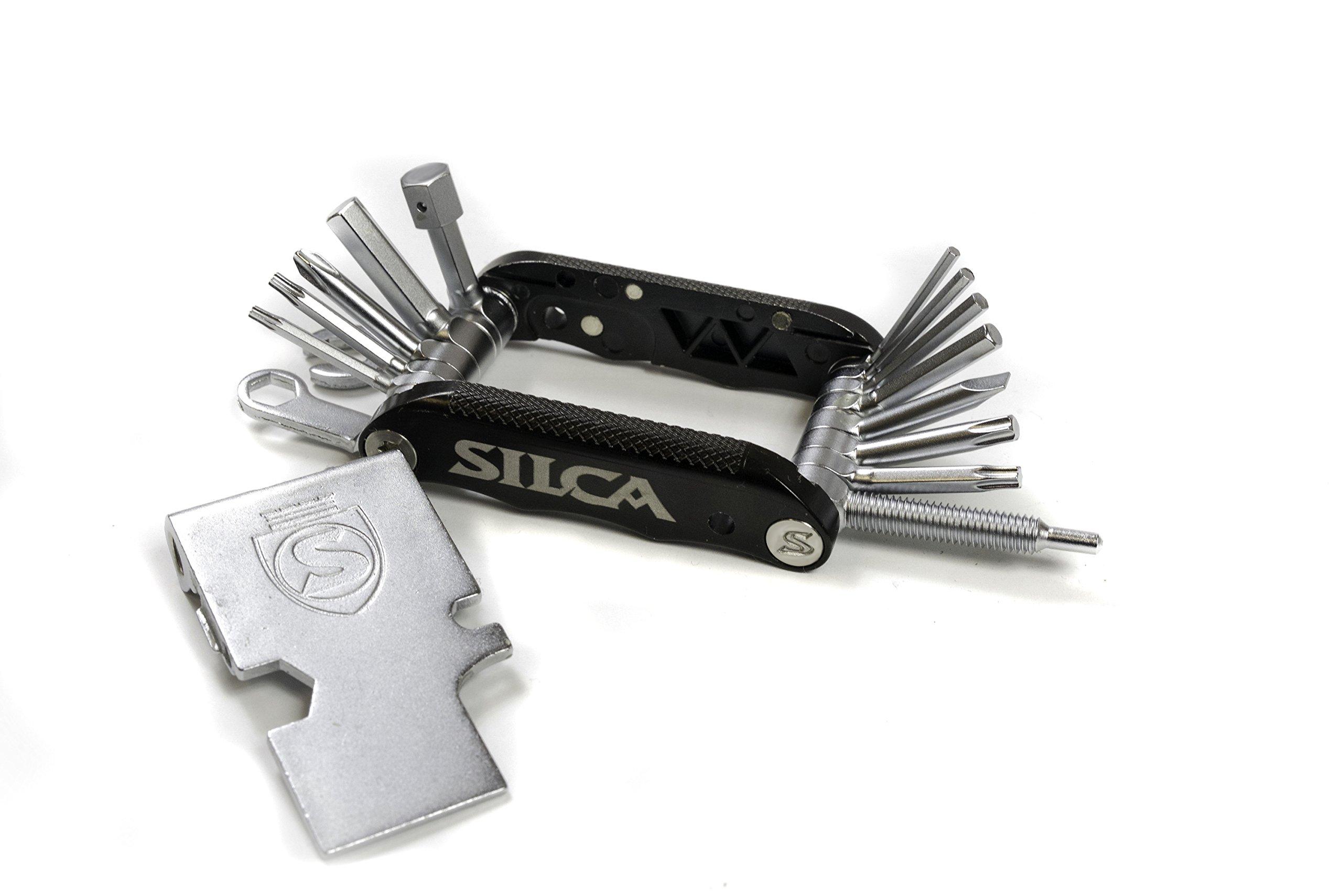 SILCA ITALIAN Army Knife Venti 20 types of tool kit Chain cutter included tool kit чёрный
SILCA ITALIAN Army Knife Venti 20 types of tool kit Chain cutter included tool kit чёрный