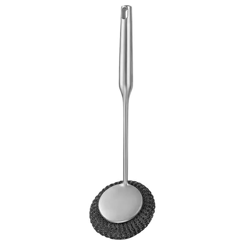 Stainless Steel Pot Brush Long Handle Pot Scrubber Brush Suspension Storage Design Dishwashing Brush For Cleaning Stoves Bottles CN
Stainless Steel Pot Brush Long Handle Pot Scrubber Brush Suspension Storage Design Dishwashing Brush For Cleaning Stoves Bottles CN