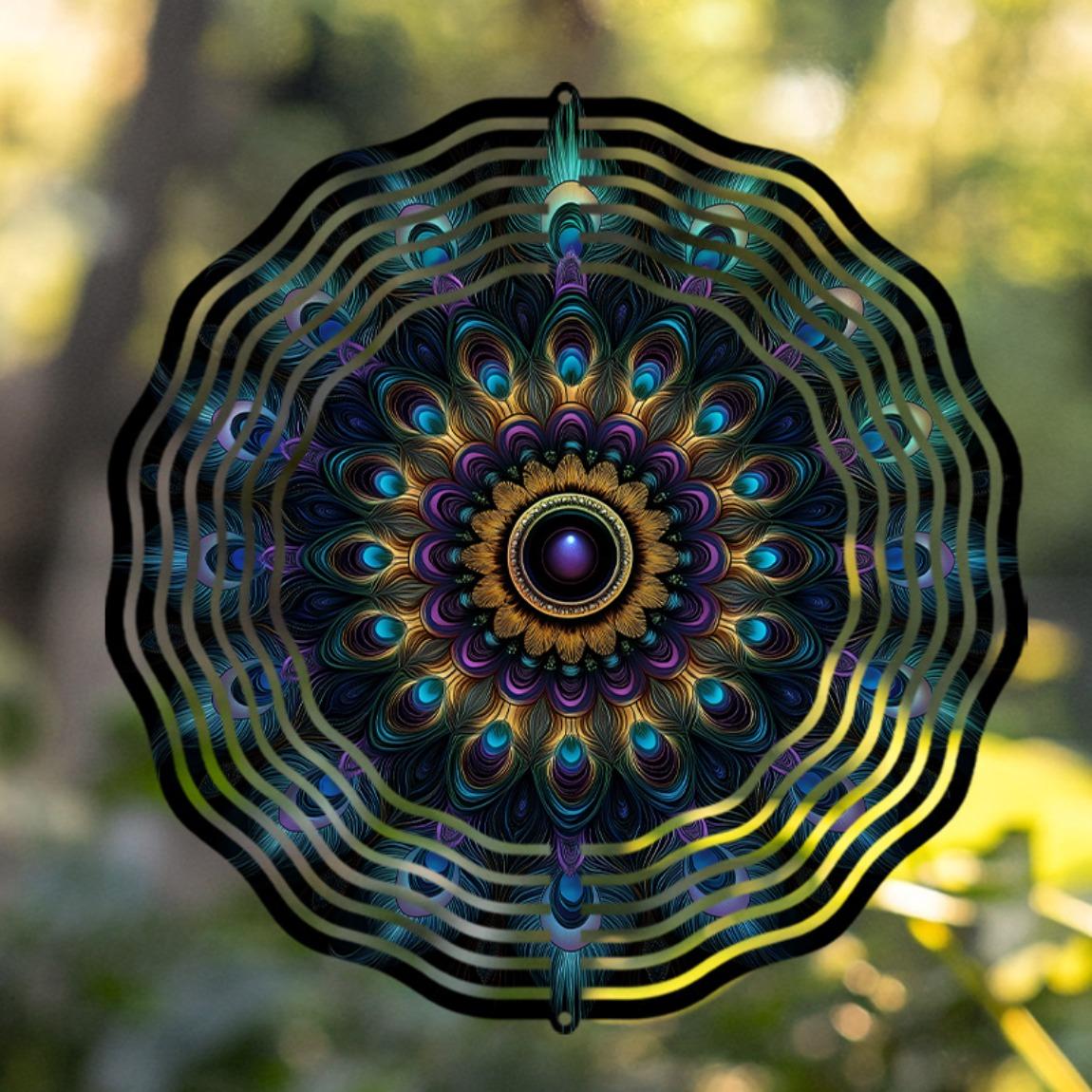 360 Degree Rotating 10 Inch Metal Wind Spinner Elegant Garden Decor for Patio Outdoor Hanging Wind Chime No Electricity Needed 01A
360 Degree Rotating 10 Inch Metal Wind Spinner Elegant Garden Decor for Patio Outdoor Hanging Wind Chime No Electricity Needed 01A