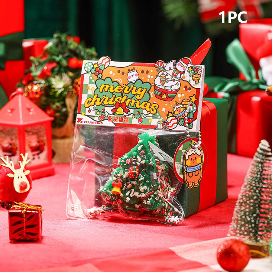 1pc Soft Fun Squeezable Handmade Christmas tree Stress Reliever Toy - Ideal Gifts for All Ages on Holidays like Christmas
1pc Soft Fun Squeezable Handmade Christmas tree Stress Reliever Toy - Ideal Gifts for All Ages on Holidays like Christmas