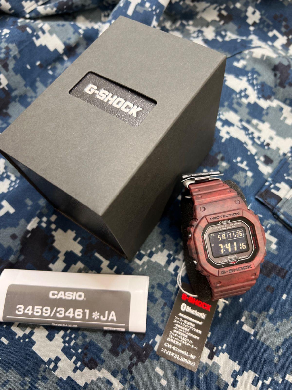 CASIO G-SHOCK SAND LAND Series GW-B5600SL-4JF Solar Radio Bluetooth Watch, Earth Tone Red Square Design, 20 ATM Water Resistant Men s Wristwatch
CASIO G-SHOCK SAND LAND Series GW-B5600SL-4JF Solar Radio Bluetooth Watch, Earth Tone Red Square Design, 20 ATM Water Resistant Men s Wristwatch