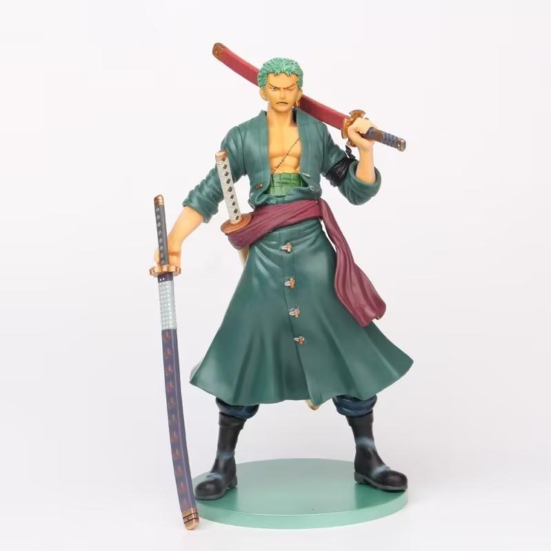 23CM Anime One Piece Roronoa Zoro Figure Three Sword Style Standing Model Toy Gift Collection Action Figure PVC Interchangeable With box
23CM Anime One Piece Roronoa Zoro Figure Three Sword Style Standing Model Toy Gift Collection Action Figure PVC Interchangeable With box