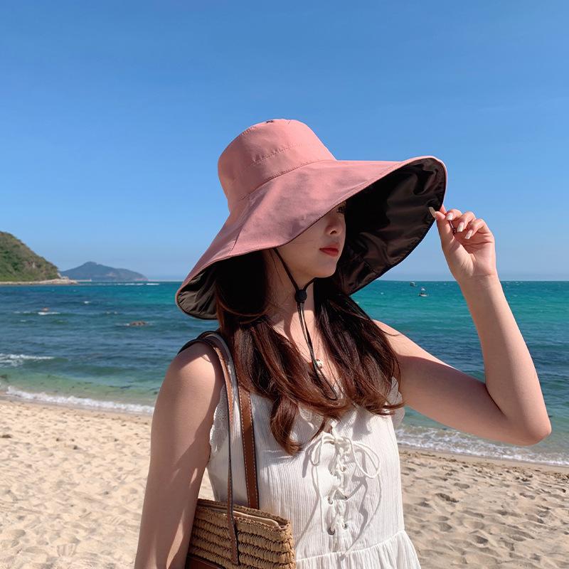 Women s UV protection large brim fashionable versatile large face covering sun hat sun protection hat M(56-58cm)
Women s UV protection large brim fashionable versatile large face covering sun hat sun protection hat M(56-58cm)