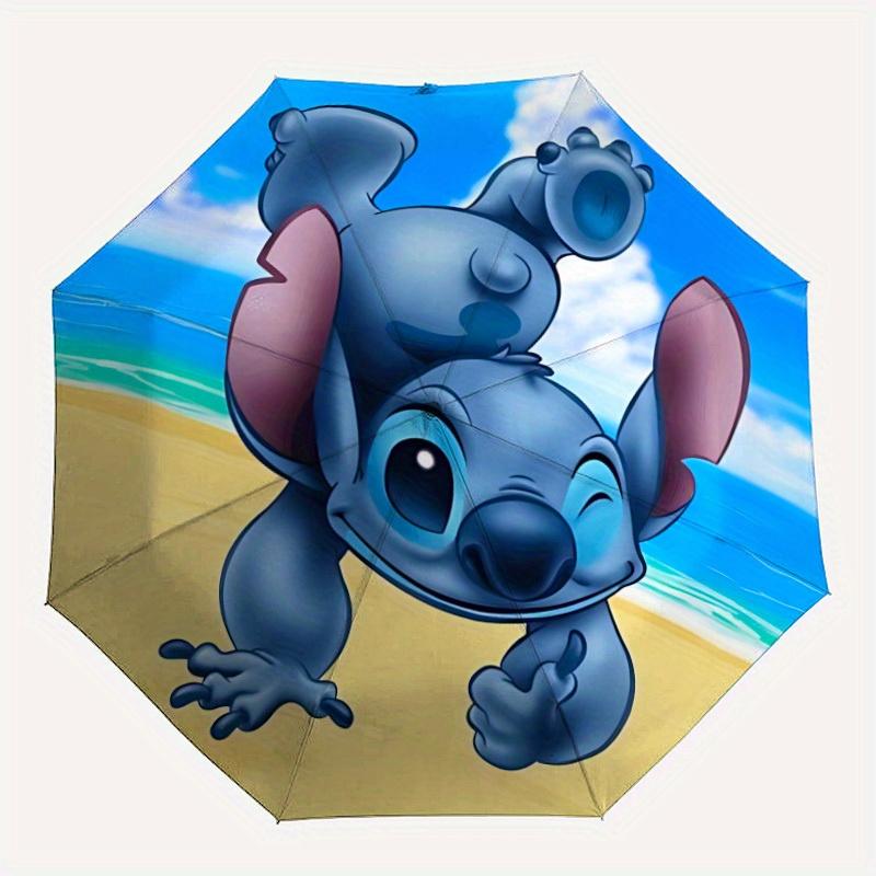 1pc Stitch Automatic Folding Umbrella: Compact 8-rib Design Cartoon Travel Companion for Outdoor, Casual Accessory
1pc Stitch Automatic Folding Umbrella: Compact 8-rib Design Cartoon Travel Companion for Outdoor, Casual Accessory