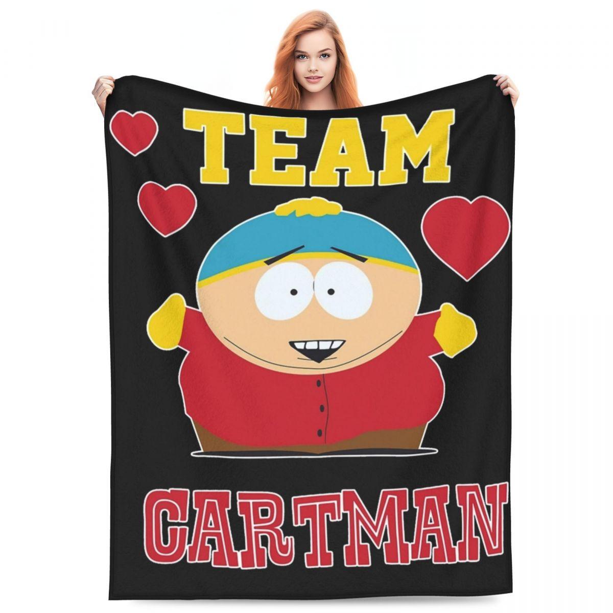 SOUTHPARK TEAM CARTMAN Blanket Warm Soft Funny Plush Bedding Throws For Couch Bed Travel Flannel Bedspread Bed Cover 75x90cm
SOUTHPARK TEAM CARTMAN Blanket Warm Soft Funny Plush Bedding Throws For Couch Bed Travel Flannel Bedspread Bed Cover 75x90cm