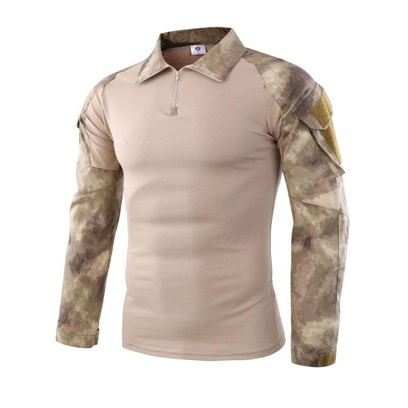 Men s Tactical Long Sleeve Shirt with Half-Zip & Digital Camo Sleeves, Military Style, Casual Outdoor Wear XXXL-40
Men s Tactical Long Sleeve Shirt with Half-Zip & Digital Camo Sleeves, Military Style, Casual Outdoor Wear XXXL-40