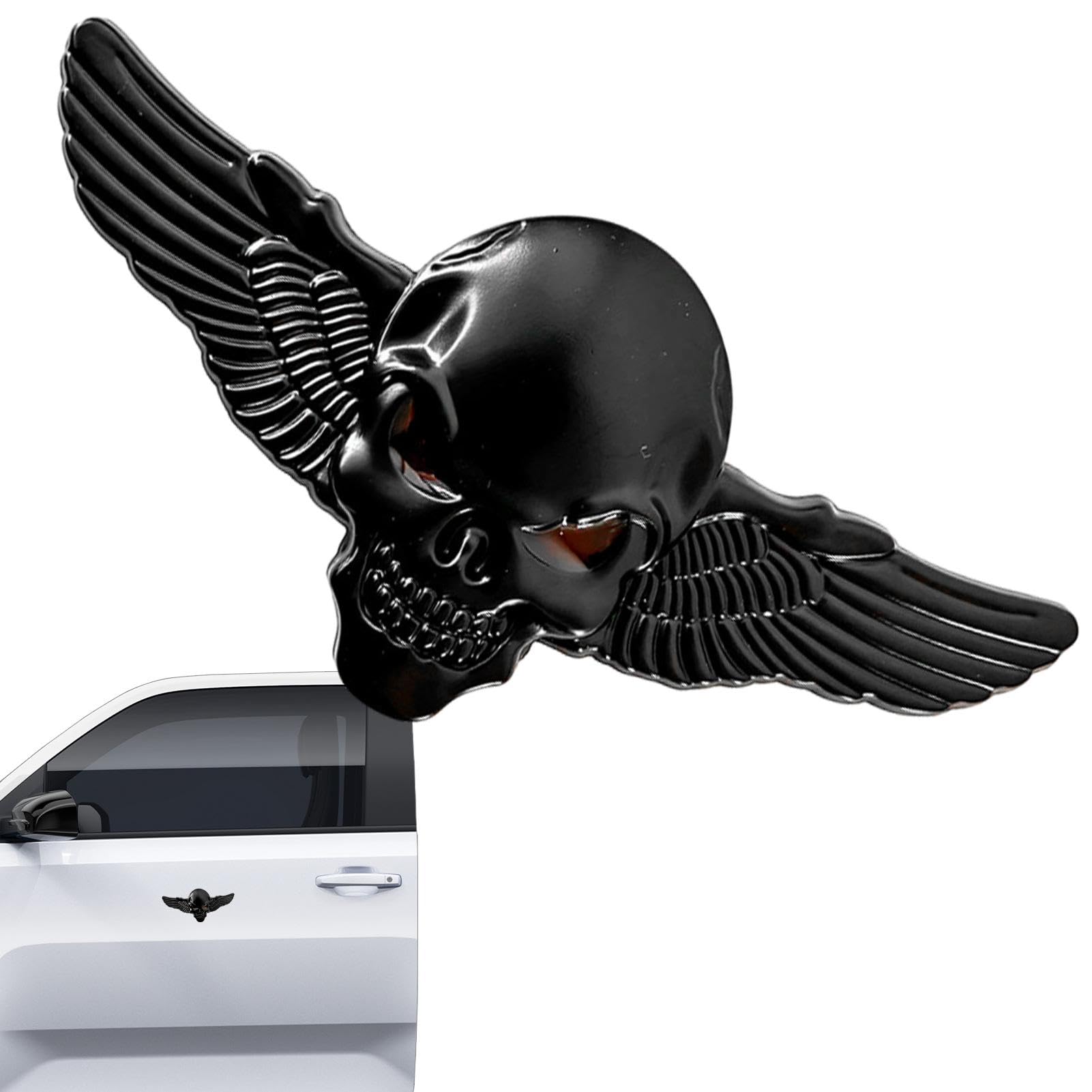 ZHUMCCY Angel Wings Car Decal, Car Sticker Metal | Skeleton Car Bumper Decal - Fashionable Metal Auto Emblem, Badge Sticker, Car Accessories for
ZHUMCCY Angel Wings Car Decal, Car Sticker Metal | Skeleton Car Bumper Decal - Fashionable Metal Auto Emblem, Badge Sticker, Car Accessories for