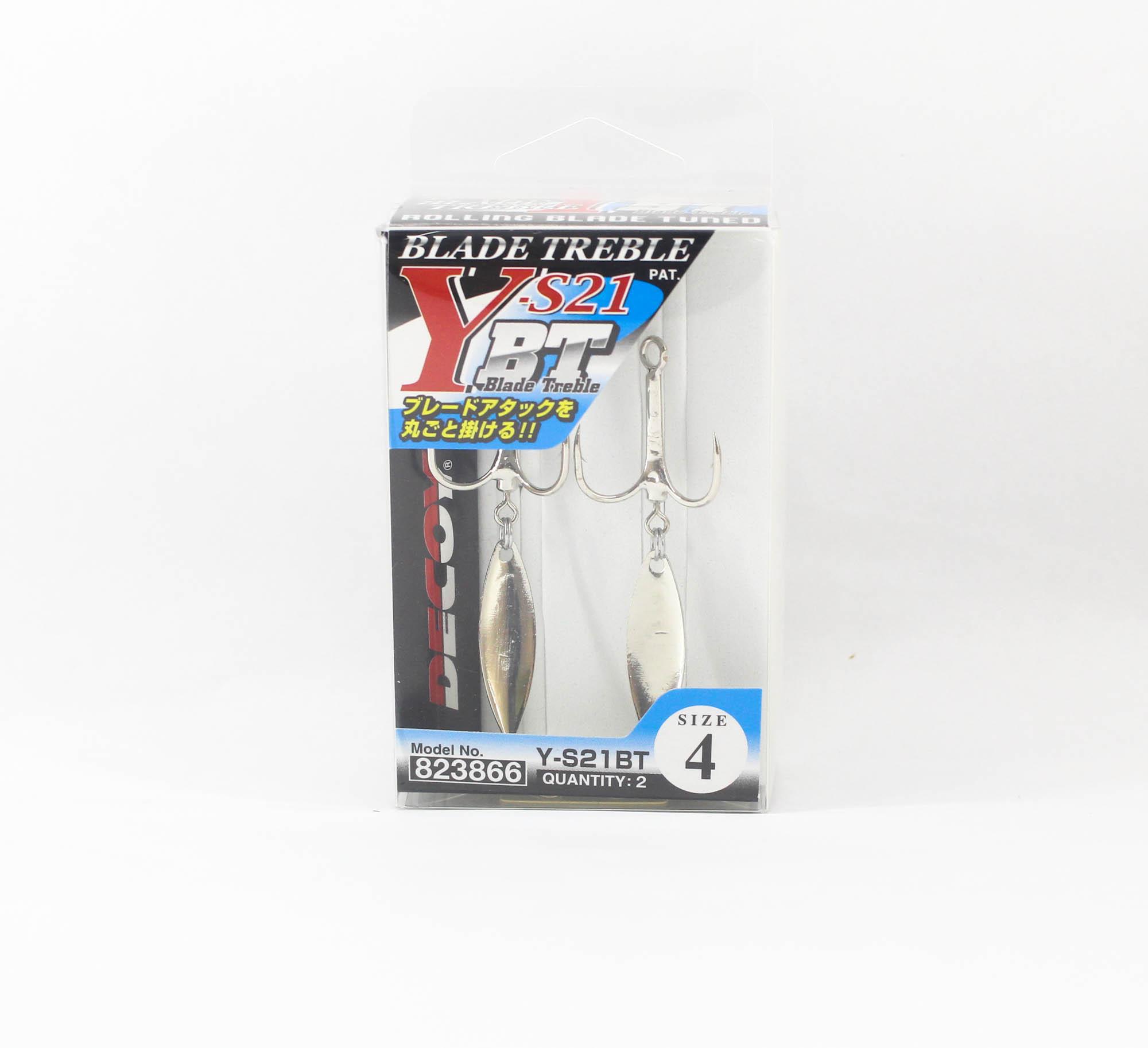 Decoy Y-S21BT Тройные крючки с тройным лезвием, размер 4 (3866)
Decoy Y-S21BT Тройные крючки с тройным лезвием, размер 4 (3866)