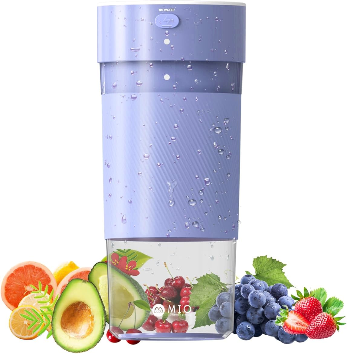 Portable 10 oz USB-C Rechargeable Smoothie Maker, Quiet Mini Blender for Travel, Office, Gym - Purple фіолетовий
Portable 10 oz USB-C Rechargeable Smoothie Maker, Quiet Mini Blender for Travel, Office, Gym - Purple фіолетовий