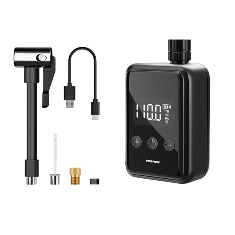 Light weight Electric Tire Pumps Cordless Bike Air Inflator Automatic Bike Pumps for Bicycles and Sports чорний
Light weight Electric Tire Pumps Cordless Bike Air Inflator Automatic Bike Pumps for Bicycles and Sports чорний