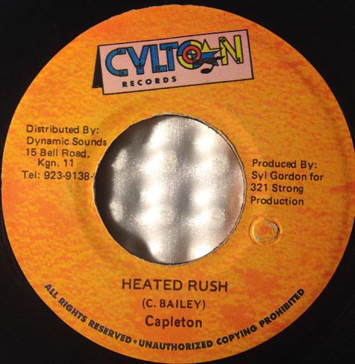 7inch Record CAPLETON / SLY DUNBAR & STEVEN LEN - Heated Rush / Misery NONE Cylton Records Jamaica Reggae, Ska & Dub Used
7inch Record CAPLETON / SLY DUNBAR & STEVEN LEN - Heated Rush / Misery NONE Cylton Records Jamaica Reggae, Ska & Dub Used