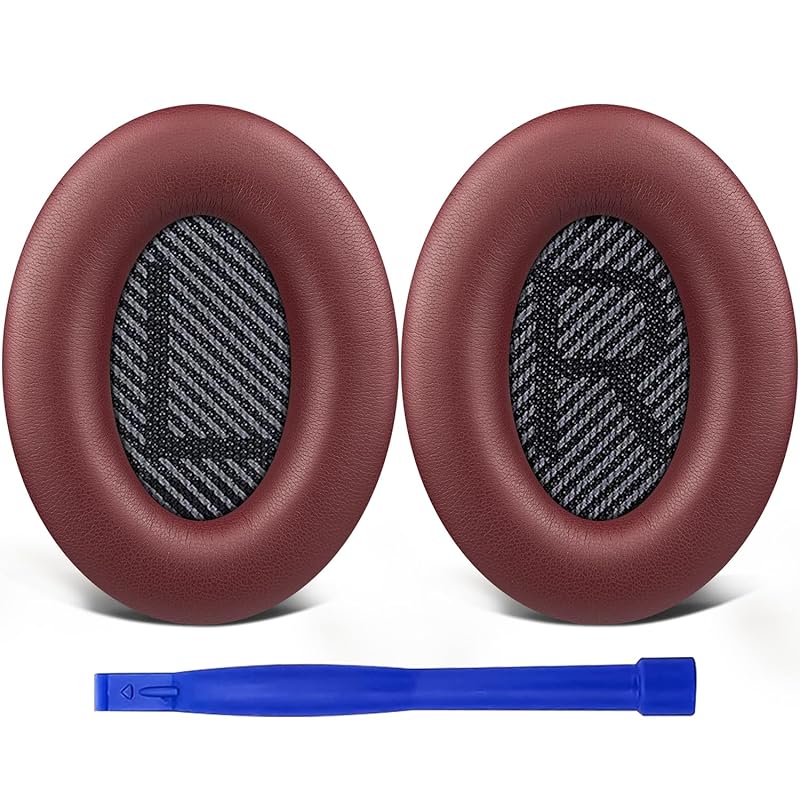 SoloWIT ear pads ear cushion for replacement for Bose QuietComfort 35 & 35ii(QC35 Compatible with QC35ii) Applies to headphones headphone pad sound
SoloWIT ear pads ear cushion for replacement for Bose QuietComfort 35 & 35ii(QC35 Compatible with QC35ii) Applies to headphones headphone pad sound