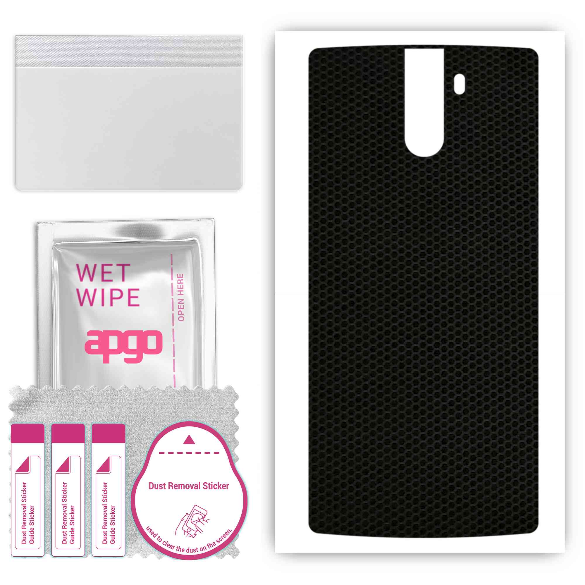 apgo Protective Skin Sticker for the back compatible with Doogee BL1200, Wrap Film, Foil, Vinyl - Pattern Matrix
apgo Protective Skin Sticker for the back compatible with Doogee BL1200, Wrap Film, Foil, Vinyl - Pattern Matrix