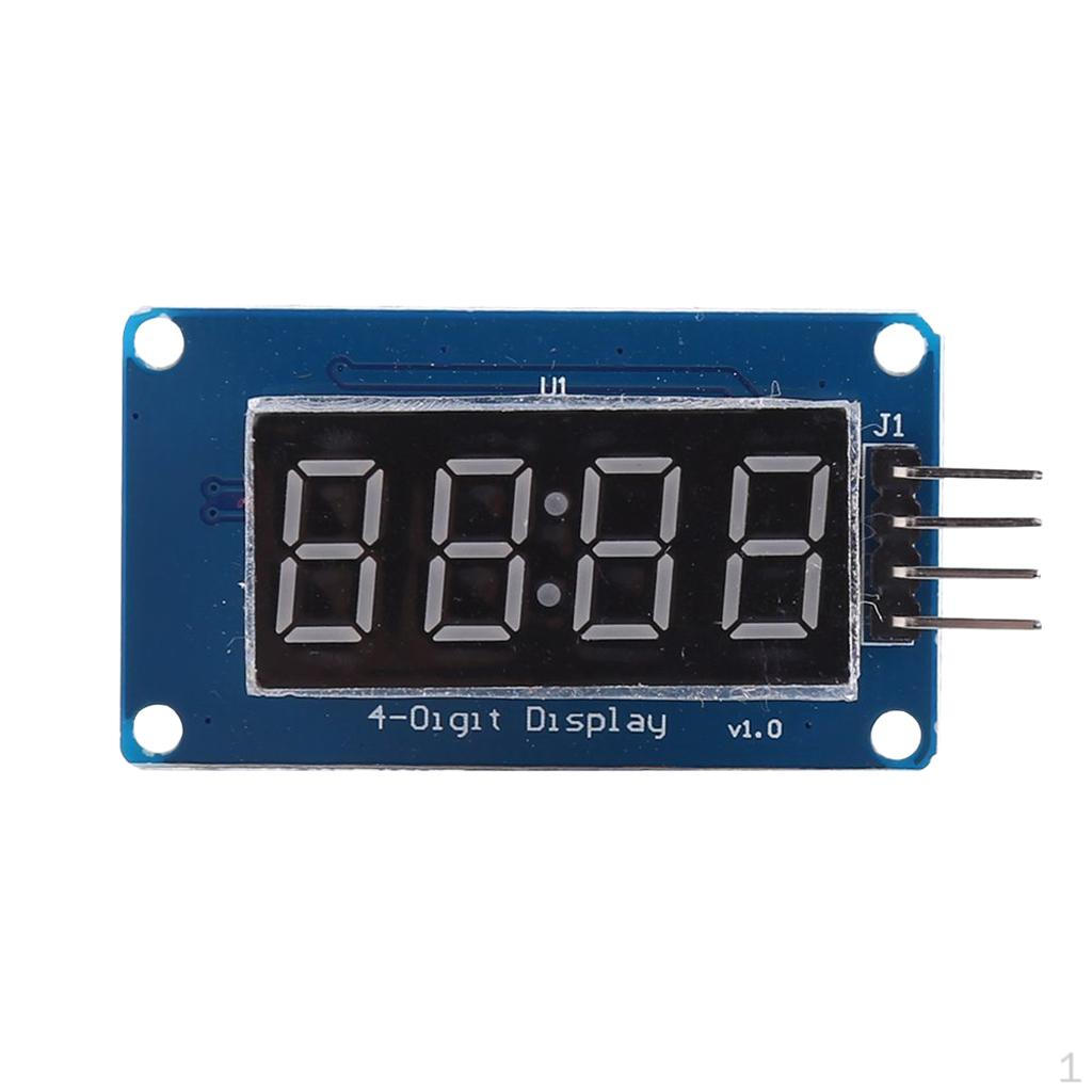 0.36inch 3.3~5.5V LED 4-Digit Adjustable Brightness Module For
0.36inch 3.3~5.5V LED 4-Digit Adjustable Brightness Module For