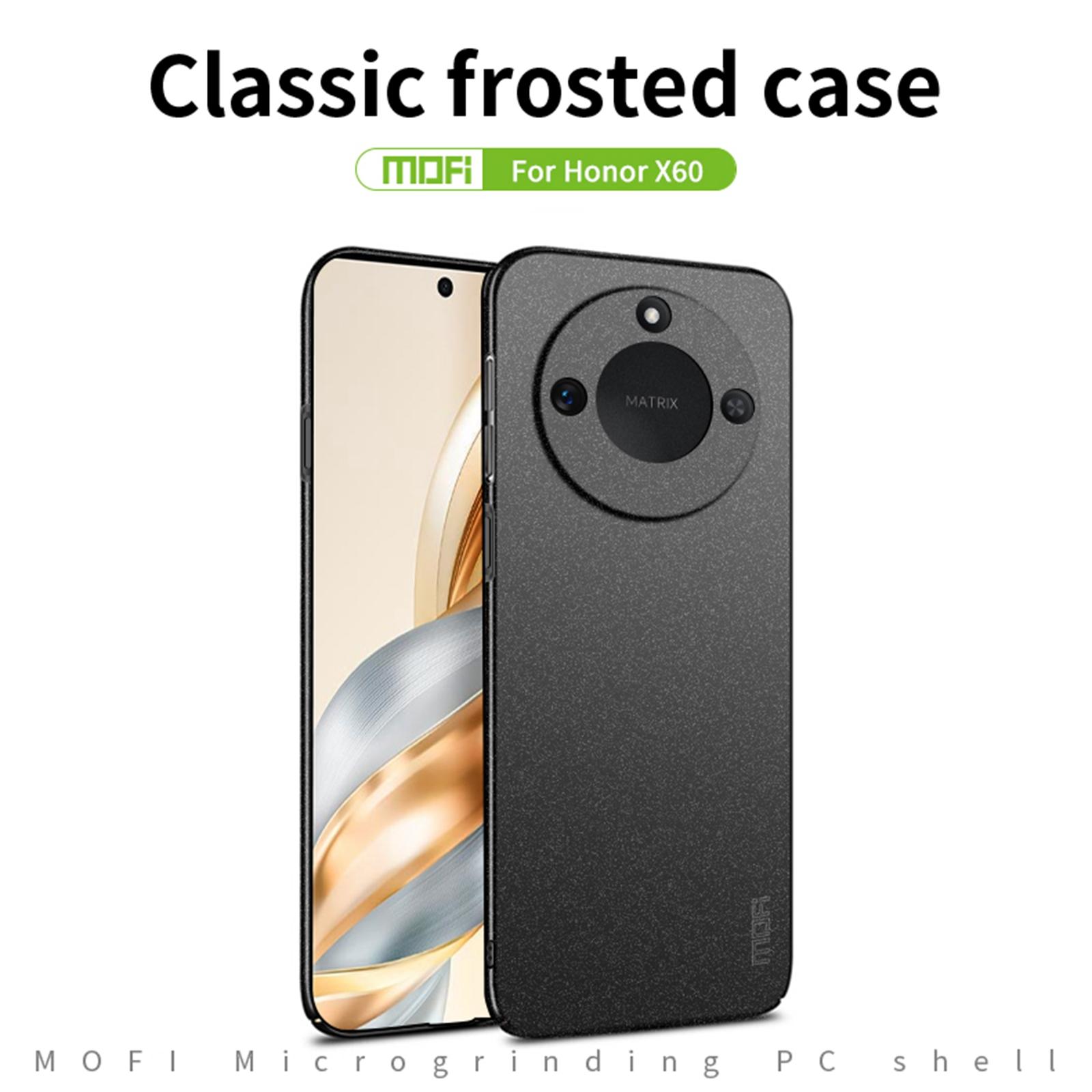For Honor X60 5G PC Case MOFI Shield Matte Series Slim Fit Phone Cover Black 
For Honor X60 5G PC Case MOFI Shield Matte Series Slim Fit Phone Cover Black