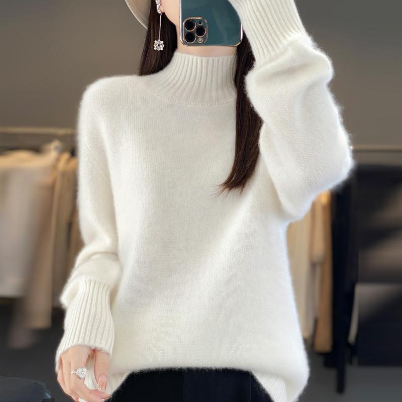 Женский свитер 100% шерсть водолазка вязаный пуловер толстые зимние джемперы женские трикотажные топы XL белый
Женский свитер 100% шерсть водолазка вязаный пуловер толстые зимние джемперы женские трикотажные топы XL белый