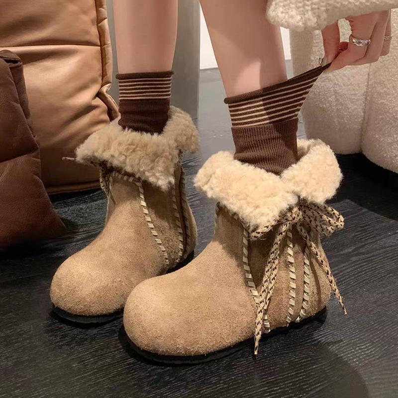 Women s Snow Boots Fur Flats Suede Fad Cotton Shoes for Woman Trend Ankle Boots Winter Warm Cozy Lace Up New Ladies Boots 35 хаки
Women s Snow Boots Fur Flats Suede Fad Cotton Shoes for Woman Trend Ankle Boots Winter Warm Cozy Lace Up New Ladies Boots 35 хаки