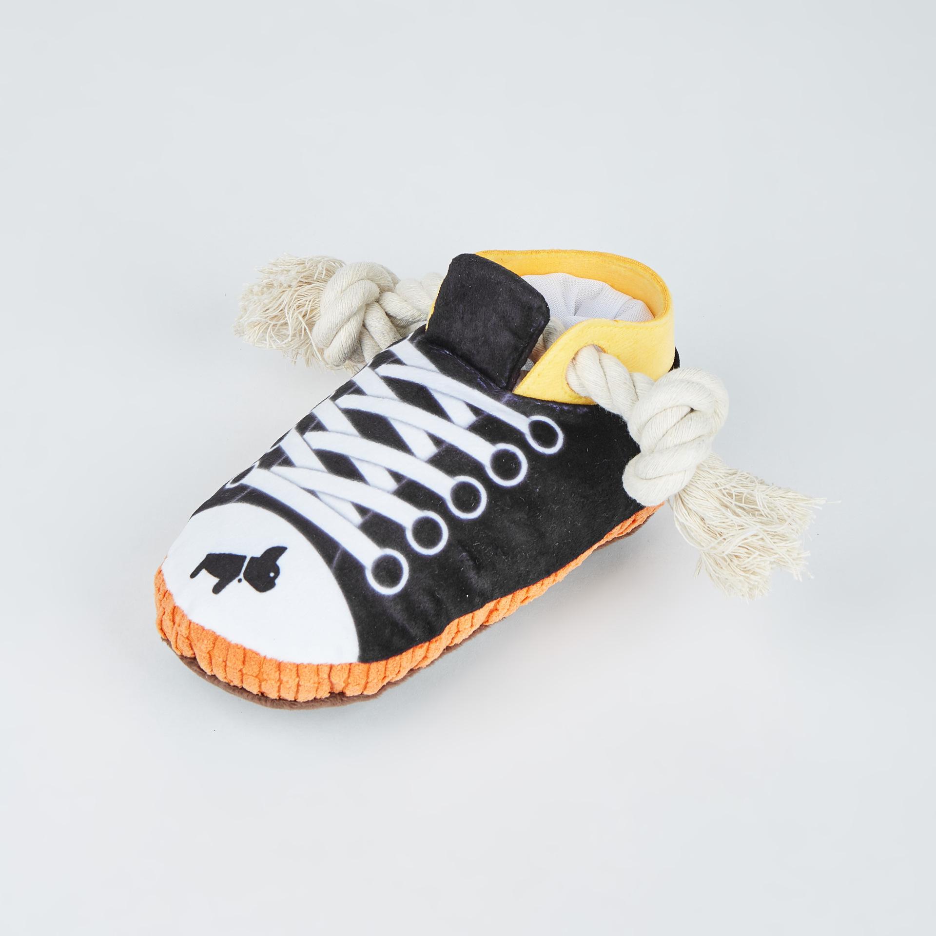 Pet Teeth Grinding and Biting Shoes Fun Shoe Shaped Doll Relieve Boredom Grinding and Bite Resistant Knot Children s Toy чорний
Pet Teeth Grinding and Biting Shoes Fun Shoe Shaped Doll Relieve Boredom Grinding and Bite Resistant Knot Children s Toy чорний