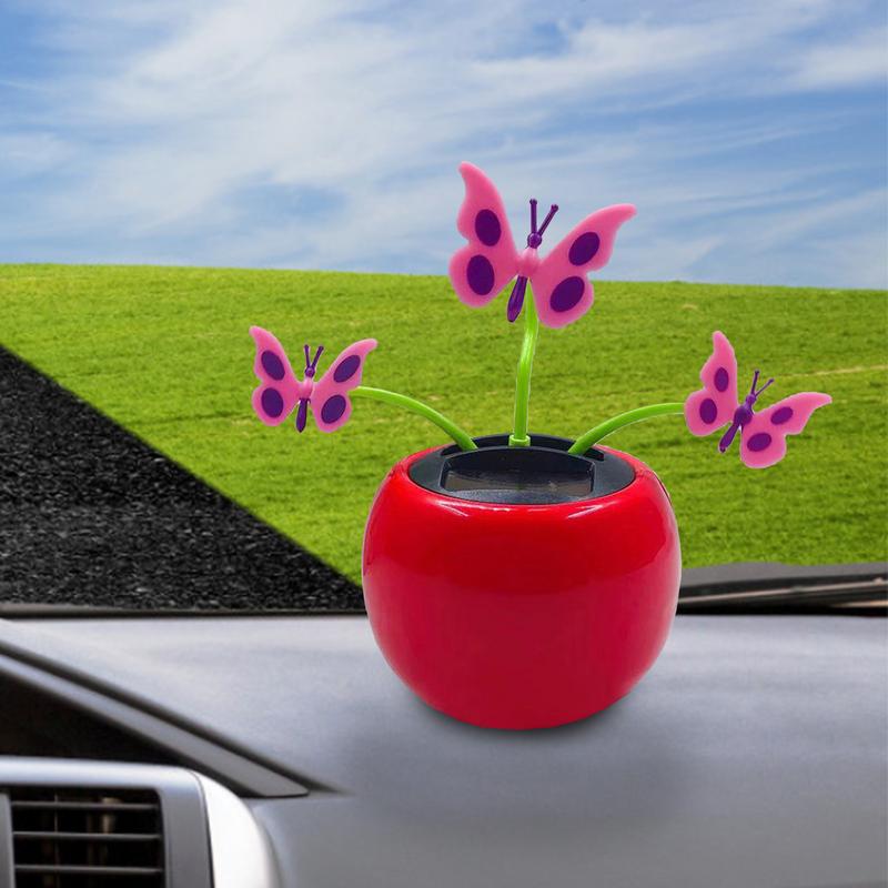 Solar powered Dancing Flower Toy Swinging Butterfly FlipFlap Animated Bobbleheads Dancer for Home and Vehicle Dashboard Display
Solar powered Dancing Flower Toy Swinging Butterfly FlipFlap Animated Bobbleheads Dancer for Home and Vehicle Dashboard Display