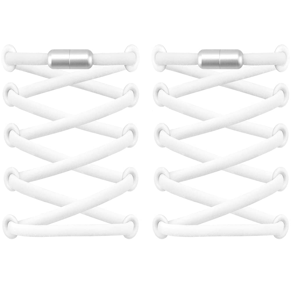 RJ-Sport Non-Tying Shoelaces - 2 Pairs (4 Pieces) Easy On Off Lace Lock Elastic One-Touch Rubber Children Adults Seniors Athletes Those Who Struggle
RJ-Sport Non-Tying Shoelaces - 2 Pairs (4 Pieces) Easy On Off Lace Lock Elastic One-Touch Rubber Children Adults Seniors Athletes Those Who Struggle