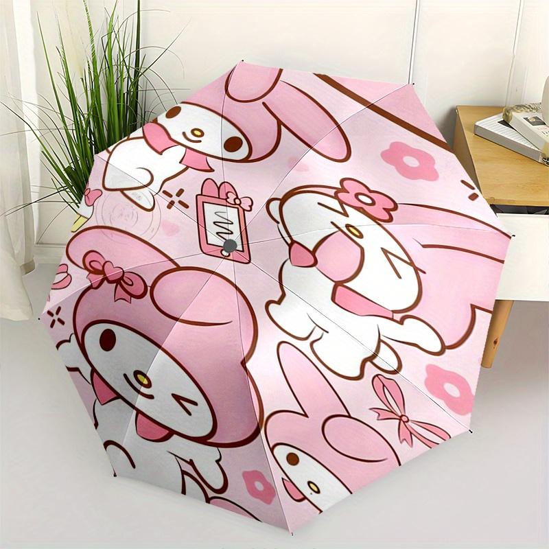 My Melody,Sanrio Automatic Folding Umbrella Simple 8 Rib Design, Bright Cartoon Pattern, Durable Iron Frame, Suitable For Travel, Outdoor, B
My Melody,Sanrio Automatic Folding Umbrella Simple 8 Rib Design, Bright Cartoon Pattern, Durable Iron Frame, Suitable For Travel, Outdoor, B