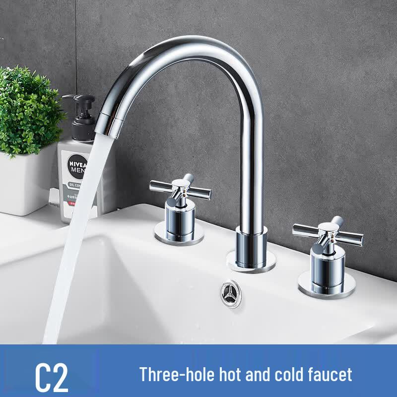 Yipan Bathtub Edge Cold & Hot Water Faucet Set
Yipan Bathtub Edge Cold & Hot Water Faucet Set