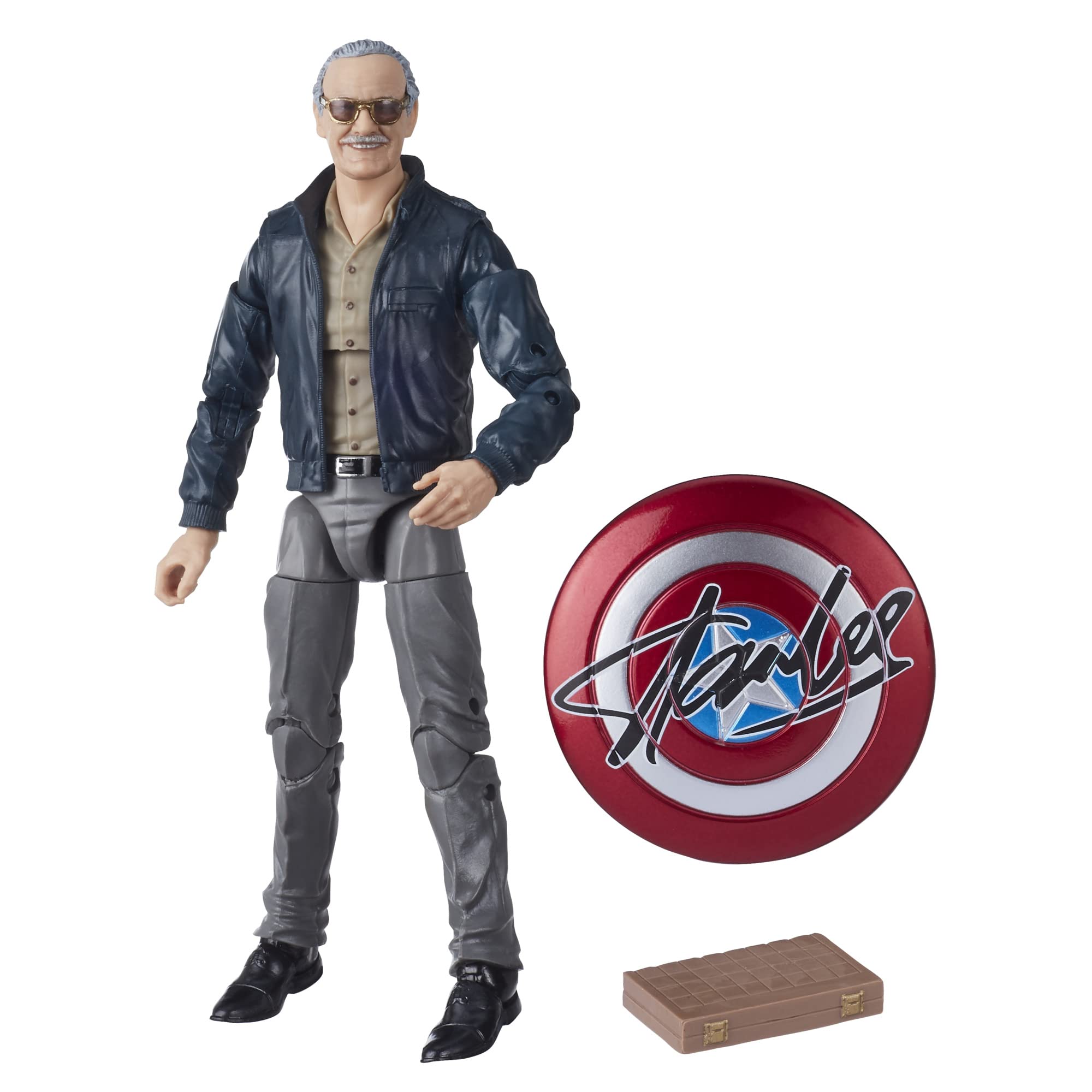 MARVEL Marvel Legends Series Стэн Ли 6-дюймовая фигурка E9658 Подлинная камео-роль Мстителей
MARVEL Marvel Legends Series Стэн Ли 6-дюймовая фигурка E9658 Подлинная камео-роль Мстителей