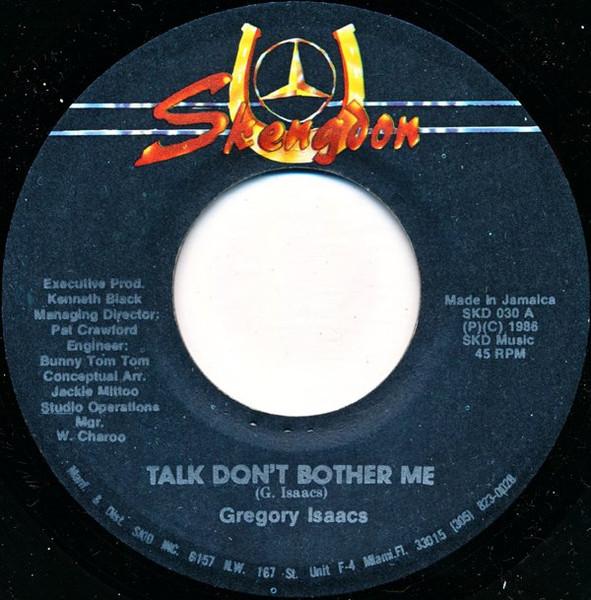 7-дюймовая пластинка GREGORY ISAACS - Talk Don t Bother Me NONE Skengdon 1986 Ямайка Регги, Ска и Даб Б/У
7-дюймовая пластинка GREGORY ISAACS - Talk Don t Bother Me NONE Skengdon 1986 Ямайка Регги, Ска и Даб Б/У