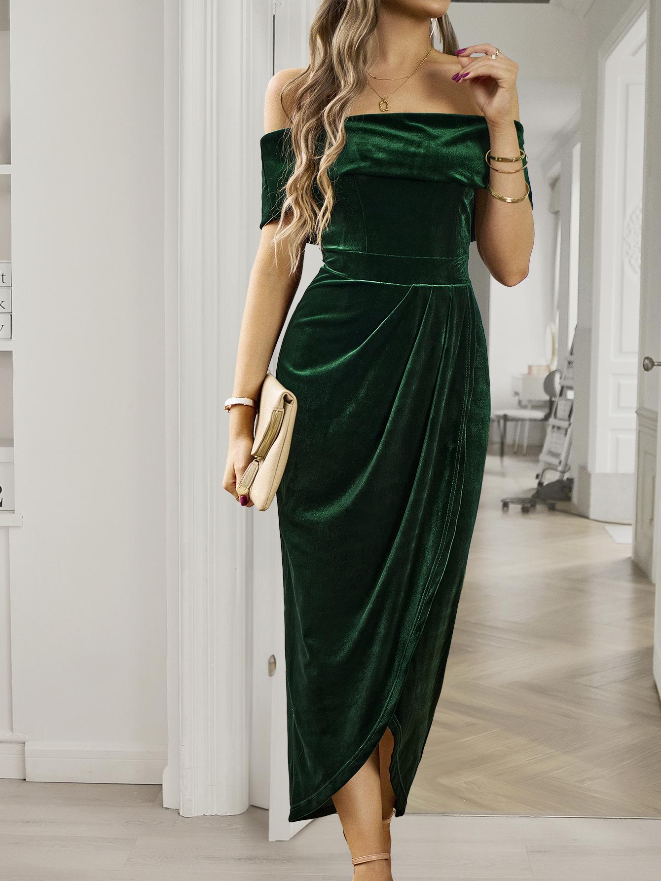 Di Yun Elegant European & American Style Strapless Bodycon Long Dress for Women - 2025 Autumn/Winter Collection Medium зелений
Di Yun Elegant European & American Style Strapless Bodycon Long Dress for Women - 2025 Autumn/Winter Collection Medium зелений