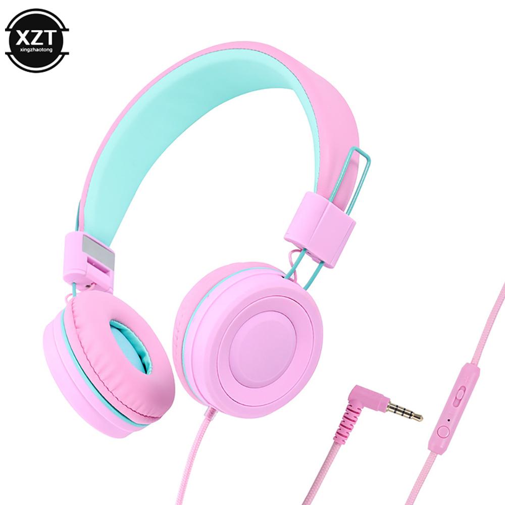 Kids Bluetooth Headphones 3.5mm Audio Jack Wired Earphone Foldable Stereo Headset With Mic for Girls Boys Gift Online Learning
Kids Bluetooth Headphones 3.5mm Audio Jack Wired Earphone Foldable Stereo Headset With Mic for Girls Boys Gift Online Learning