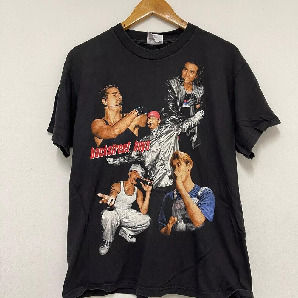 Vintage 90’s Backstreet Boys Backstreet’s Back 1998 Tour T-ShirtBoy Band Unisex T-Shirt S
Vintage 90’s Backstreet Boys Backstreet’s Back 1998 Tour T-ShirtBoy Band Unisex T-Shirt S