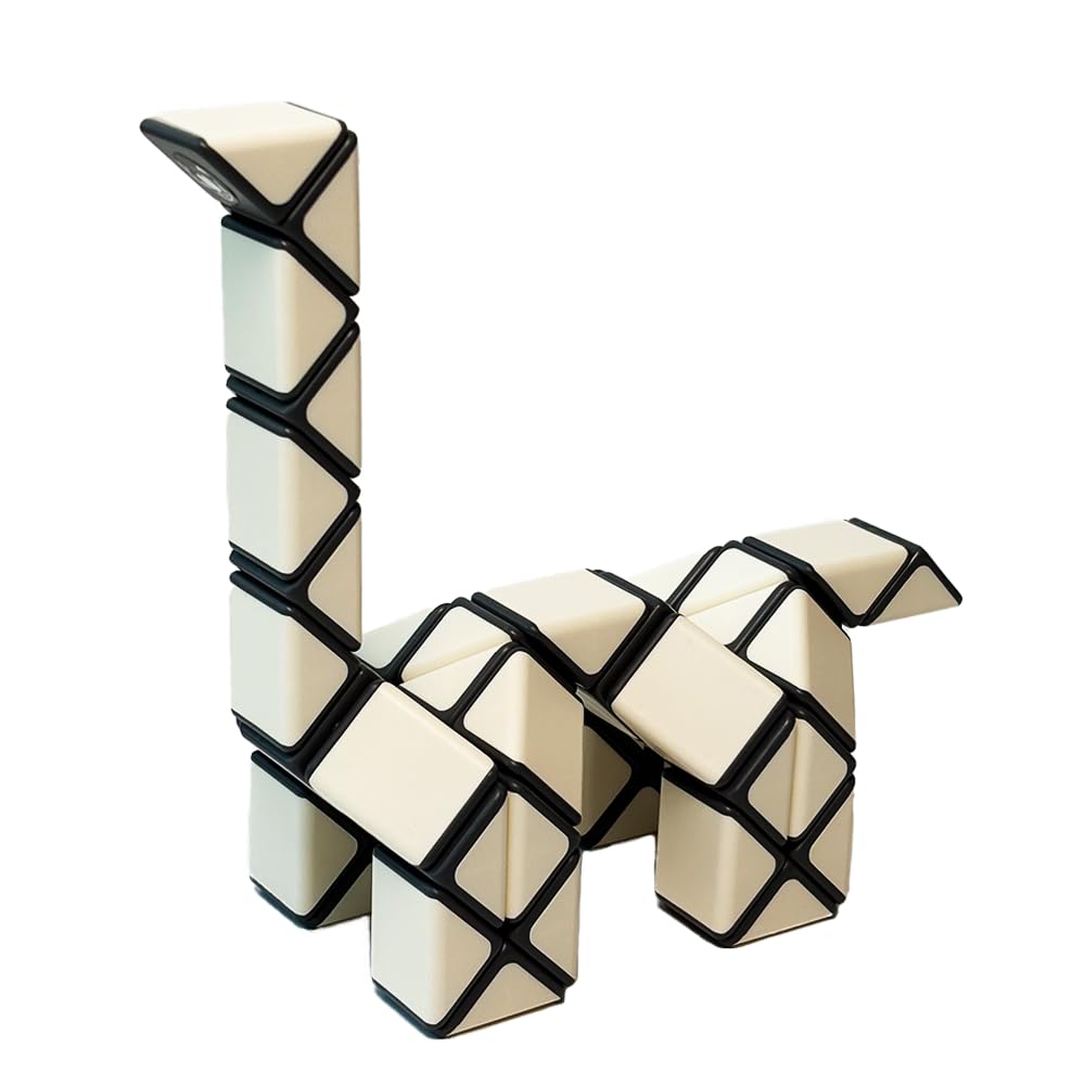 Magic Snake 48-Piece 3D Puzzle, Compatible | Intelligence Development, Brain Training, Educational Toy, Stress Relief, Multi-Generational (White)
Magic Snake 48-Piece 3D Puzzle, Compatible | Intelligence Development, Brain Training, Educational Toy, Stress Relief, Multi-Generational (White)