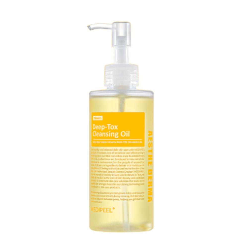 MEDI-PEEL Vegan Vitamin Deeptox Cleansing Oil 200ml - Premium Brightening & Pore Purifying Oil Cleanser for Deep Makeup Removal and Radiance
MEDI-PEEL Vegan Vitamin Deeptox Cleansing Oil 200ml - Premium Brightening & Pore Purifying Oil Cleanser for Deep Makeup Removal and Radiance