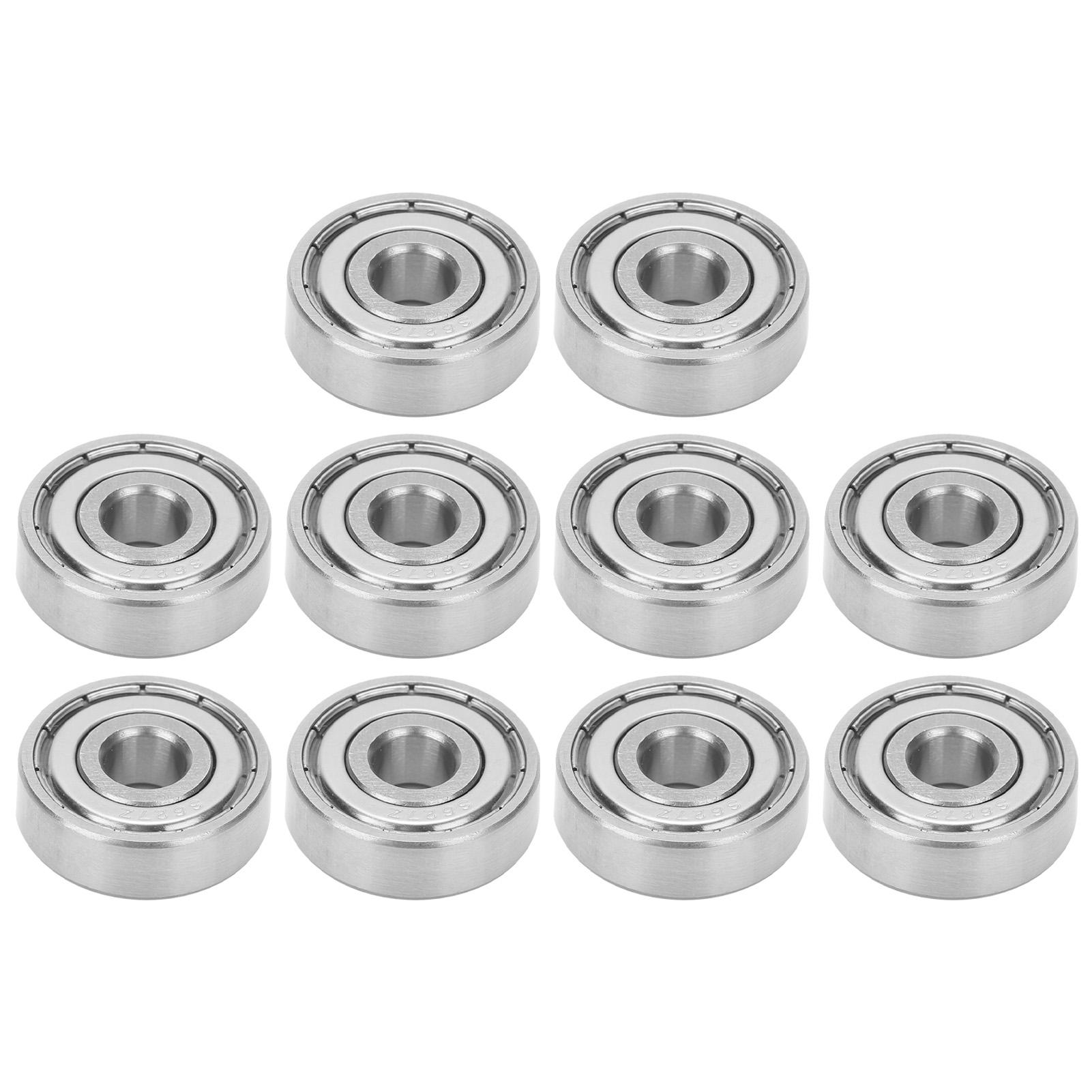 10Pcs Ball Bearings Stainless Steel High Rotating Speed Roller Skating Accessories S627Z
10Pcs Ball Bearings Stainless Steel High Rotating Speed Roller Skating Accessories S627Z