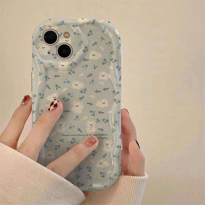 Blue Floral Puppy iPhone Case for Models 7, XS, XR, 12/13, 14, and 15 Pro Max - All-Inclusive Cream Design iPhone 15 Pro
Blue Floral Puppy iPhone Case for Models 7, XS, XR, 12/13, 14, and 15 Pro Max - All-Inclusive Cream Design iPhone 15 Pro