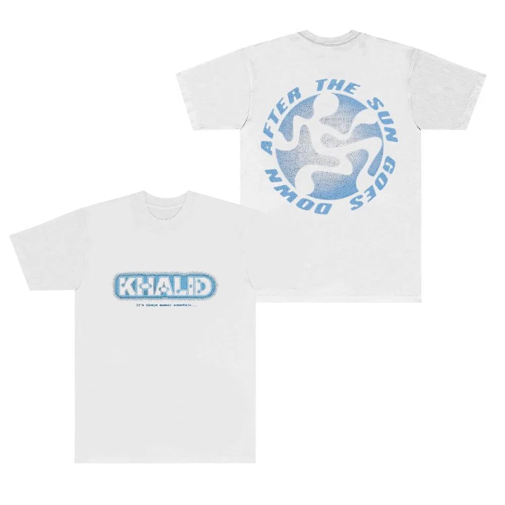 Khalid After The Sun Goes Down TShirts Streetwear Tops Women Unisex HipHop Short Sleeve Tee 4XL
Khalid After The Sun Goes Down TShirts Streetwear Tops Women Unisex HipHop Short Sleeve Tee 4XL