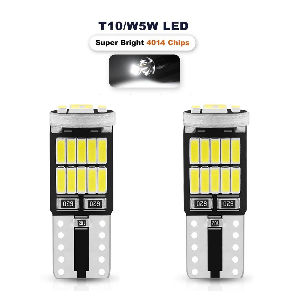 2/5/10Pcs W5W T10 Led Bulbs Canbus 4014 SMD 6000K 168 194 Led 5w5 Car Interior Dome Reading License Plate Light Signal Lamp 6000K
2/5/10Pcs W5W T10 Led Bulbs Canbus 4014 SMD 6000K 168 194 Led 5w5 Car Interior Dome Reading License Plate Light Signal Lamp 6000K