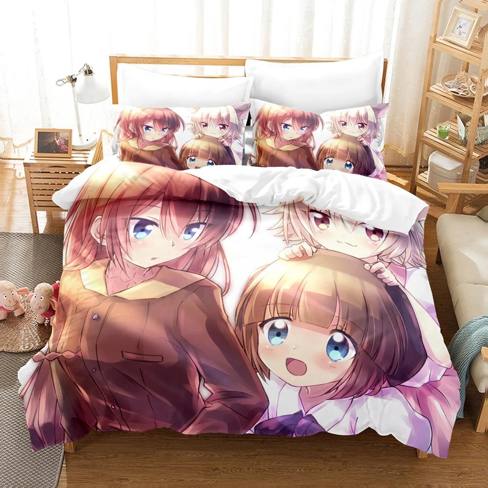Death March to the Parallel World Rhapsody Bedding Set Single Twin Full Queen King Size Bed Set Adult Bedroom Duvet cover Sets 70x133cm 2pcs
Death March to the Parallel World Rhapsody Bedding Set Single Twin Full Queen King Size Bed Set Adult Bedroom Duvet cover Sets 70x133cm 2pcs