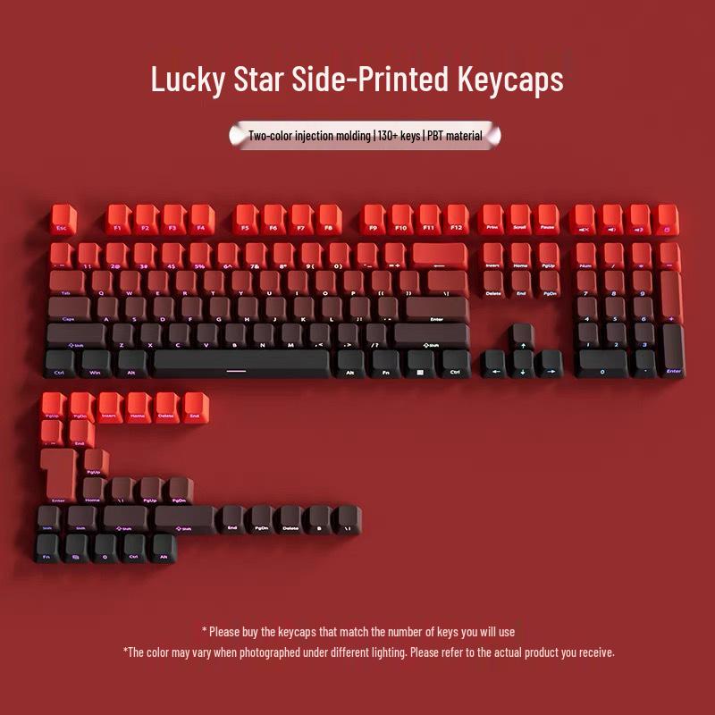 Polar Day Gradient Translucent Keycap Set with Micro-Dust Positive Engraving
Polar Day Gradient Translucent Keycap Set with Micro-Dust Positive Engraving