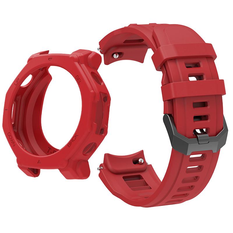 Силіконовий Чохол + Ремінець Для Huami Amazfit T-REX 3 Pro Ремінець Браслет Для Amazfit T-rex3 Pro Захисний Чохол Аксесуари For T-REX 3Pro червоний
Силіконовий Чохол + Ремінець Для Huami Amazfit T-REX 3 Pro Ремінець Браслет Для Amazfit T-rex3 Pro Захисний Чохол Аксесуари For T-REX 3Pro червоний